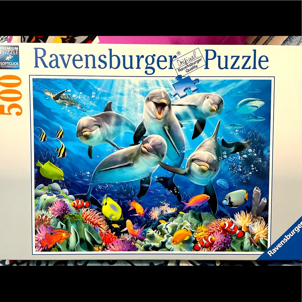 Ravensburger Puzzle 🧩 Ocean Whales 500 pieces